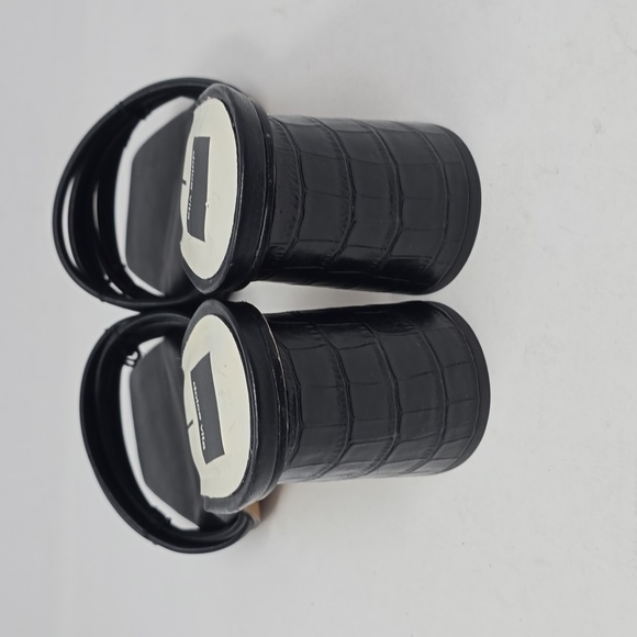 Dolce Vita Priana Block Heel Black Sandals Size 11 - Picture 4 of 7